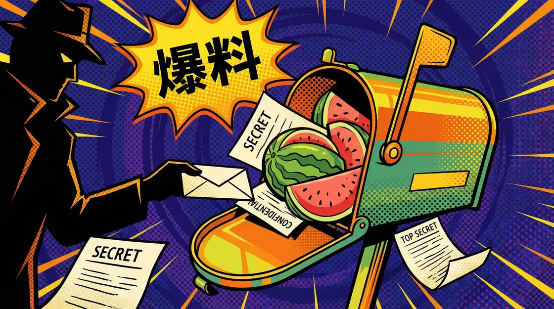 跨播 匿名爆料通道漫画插图